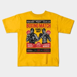 Boxing Match Kids T-Shirt